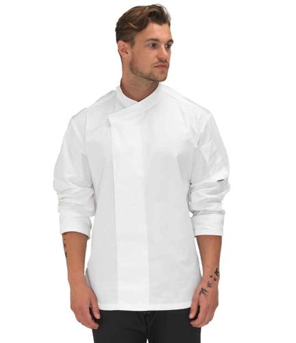 Le Chef L/S Academy Tunic - White - 3XL